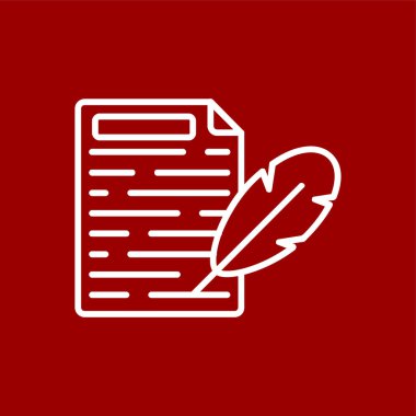 simge yaz, vektör illüstrasyonu basit tasarım