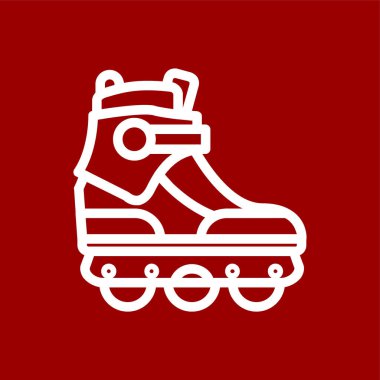 paten simgesi, vektör illüstrasyonu basit tasarım