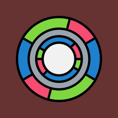 grafik simgesi, vektör illüstrasyonu basit tasarım