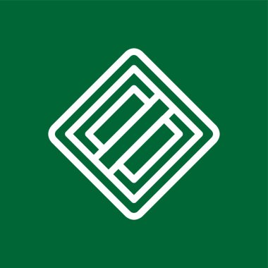 Öncelik simgesinin sonu, vektör illüstrasyonu basit tasarım