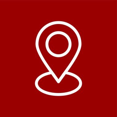 Yer tutucu simgesi, vektör illüstrasyonu basit tasarım