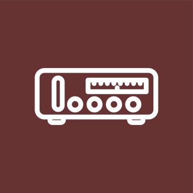 Yükseltici simgesi, vektör illüstrasyonu basit tasarım