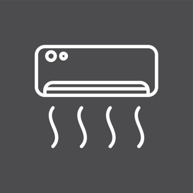 Hava Durumu simgesi, vektör illüstrasyonu basit tasarım