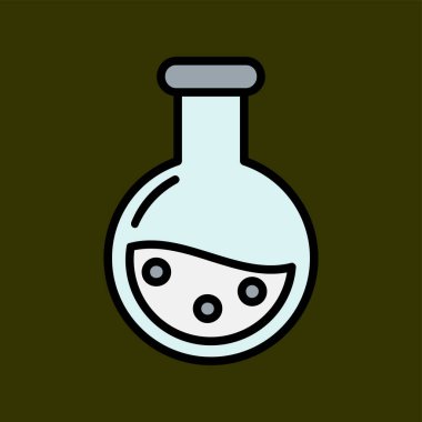 matara simgesi, vektör illüstrasyonu basit tasarım