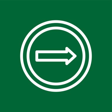 Sağ simgeyi ve vektör illüstrasyonunu basit tut