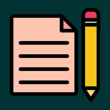 kopyalama simgesi, vektör illüstrasyonu basit tasarım