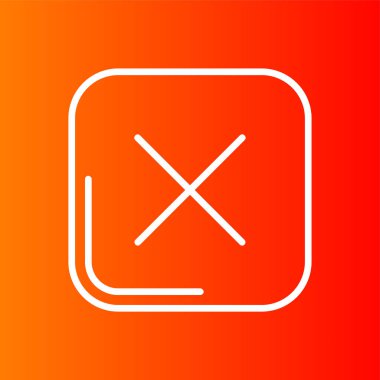 Arayüz Simgesi, vektör illüstrasyonu basit tasarım