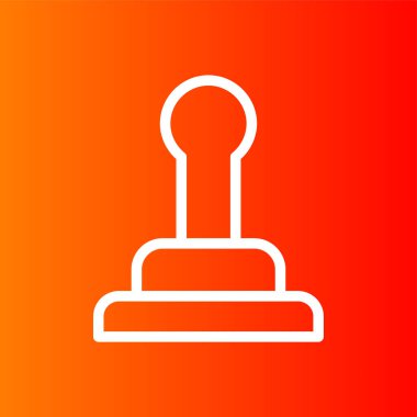 pul simgesi, vektör illüstrasyonu basit tasarım