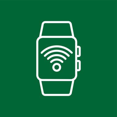 wifi simgesi, vektör illüstrasyonu basit tasarım