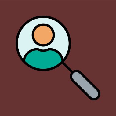 Simge işe alınıyor, vektör illüstrasyonu basit tasarım