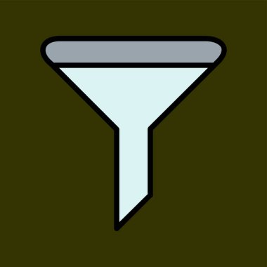 huni simgesi, vektör illüstrasyonu basit tasarım