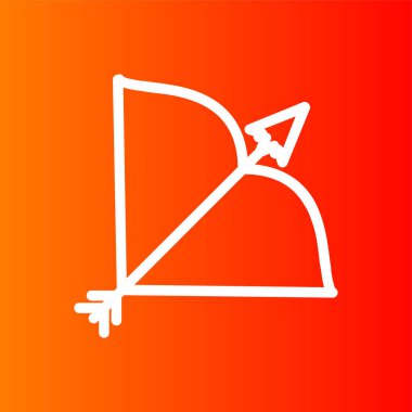 yay simgesi, vektör illüstrasyonu basit tasarım