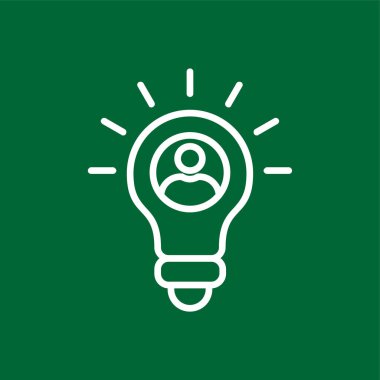 User icon, vector illustration simple design