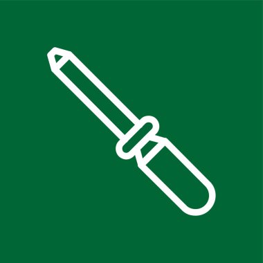 Sokayım Sürücü simgesine, vektör illüstrasyonuna basit tasarım