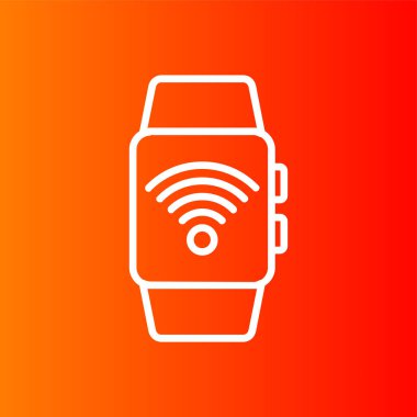 wifi simgesi, vektör illüstrasyonu basit tasarım