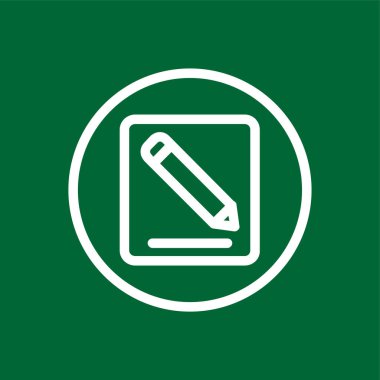 Simge düzenleme, vektör illüstrasyonu basit tasarım