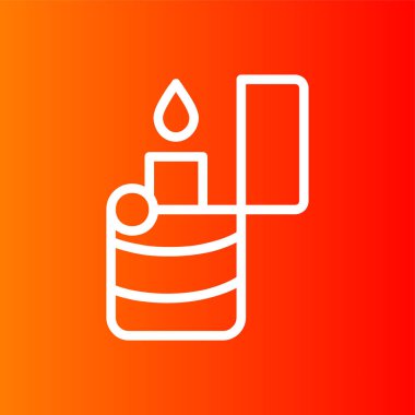 daha hafif simge, vektör illüstrasyonu basit tasarım