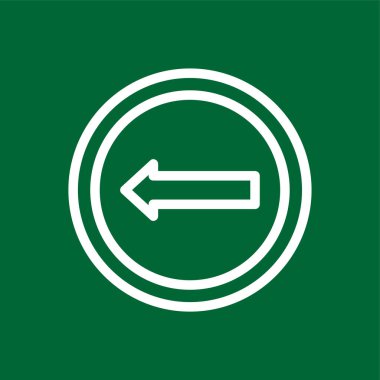 Sol simge ve vektör illüstrasyonunu basit tut