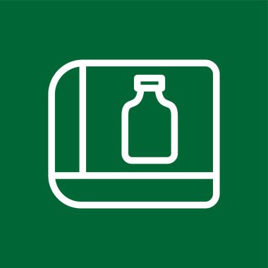 İmla kitabı simgesi, vektör illüstrasyonu basit tasarım