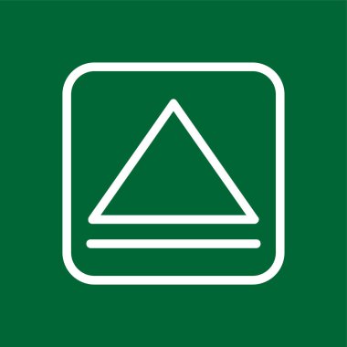 Simge çıkar, vektör illüstrasyonu basit tasarım