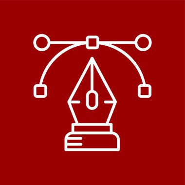 Grafik simgesi, vektör illüstrasyonu basit tasarım