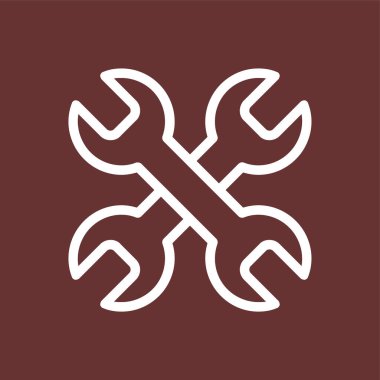 Simgeyi düzelt, vektör illüstrasyonu basit tasarım