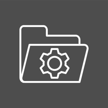 dizin simgesi, vektör illüstrasyonu basit tasarım