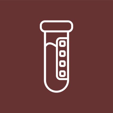 analiz simgesi, vektör illüstrasyonu basit tasarım