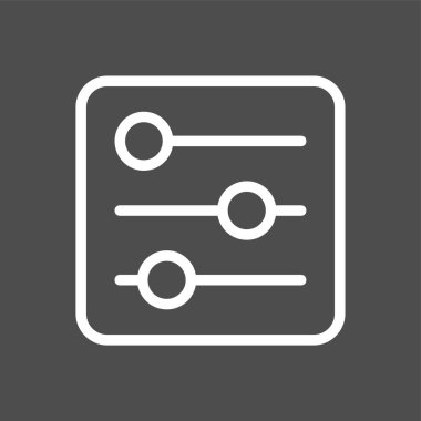 Kaydırma simgesi, vektör illüstrasyonu basit tasarım