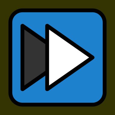 hızlı simge, vektör illüstrasyonu basit tasarım