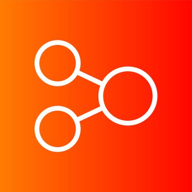 bağlantı simgesi, vektör illüstrasyonu basit tasarım