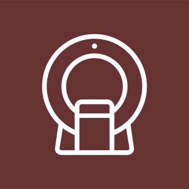 Ct Tara simgesi, vektör illüstrasyonu basit tasarım