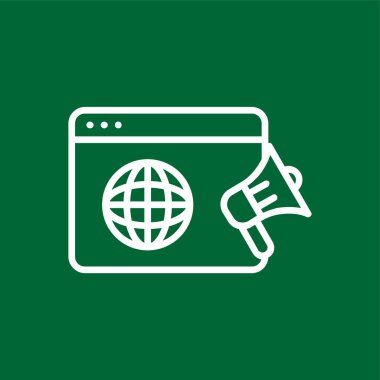 Simge ve vektör illüstrasyonunu tanıt basit tasarım