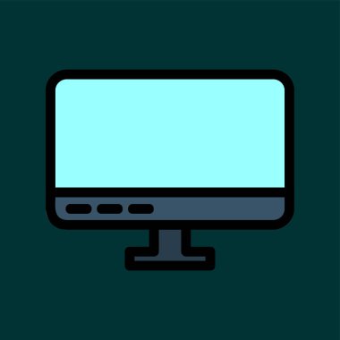 Liderlik simgesi, vektör illüstrasyonu basit tasarım