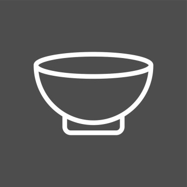 Kase simgesi, vektör illüstrasyonu basit tasarım