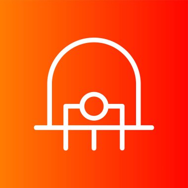 Diyot simgesi, vektör illüstrasyonu basit tasarım