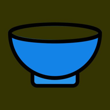 Kase simgesi, vektör illüstrasyonu basit tasarım