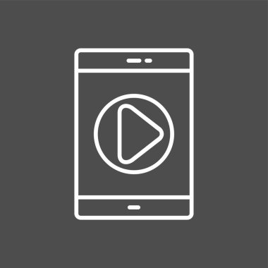 Ders simgesi, vektör illüstrasyonu basit tasarım