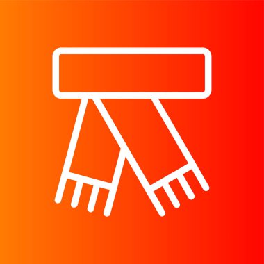 Egzoz simgesi, vektör illüstrasyonu basit tasarım