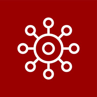 paylaşım simgesi, vektör illüstrasyonu basit tasarım