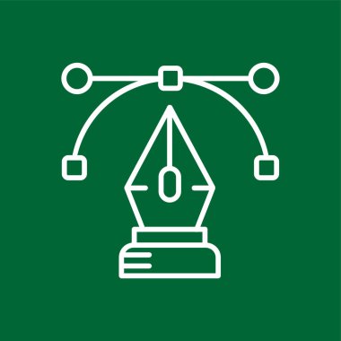Grafik simgesi, vektör illüstrasyonu basit tasarım