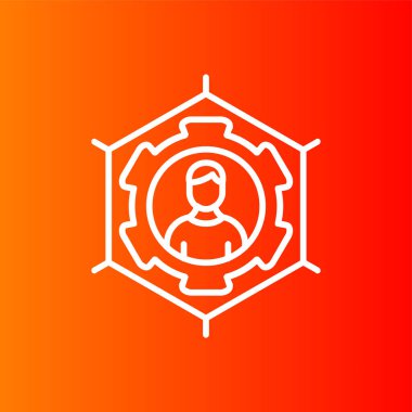 Yetenek simgesi, vektör illüstrasyonu basit tasarım