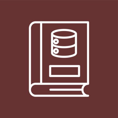 sunucu simgesi, vektör illüstrasyonu basit tasarım