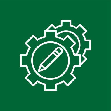 Fonksiyonel simge, vektör illüstrasyonu basit tasarım