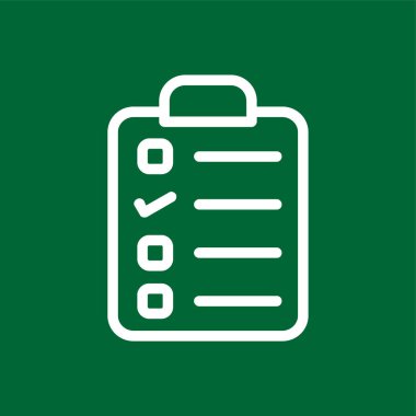 notepad simgesi, vektör illüstrasyonu basit tasarım