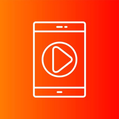 Ders simgesi, vektör illüstrasyonu basit tasarım