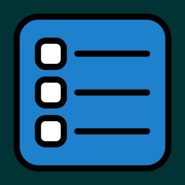 menü simgesi, vektör illüstrasyonu basit tasarım