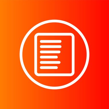 Sol ALign simgesi, vektör illüstrasyonu basit tasarım