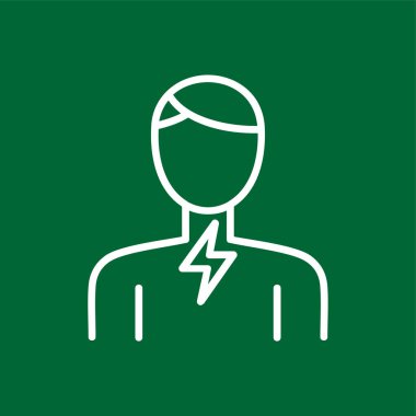 Ağrı Gırtlak simgesi, vektör illüstrasyonu basit tasarım