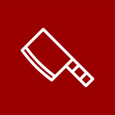 bıçak simgesi, vektör illüstrasyonu basit tasarım